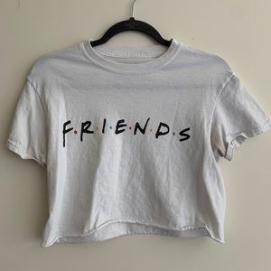 Urban Outfitters Cropped Friends Tshirt
